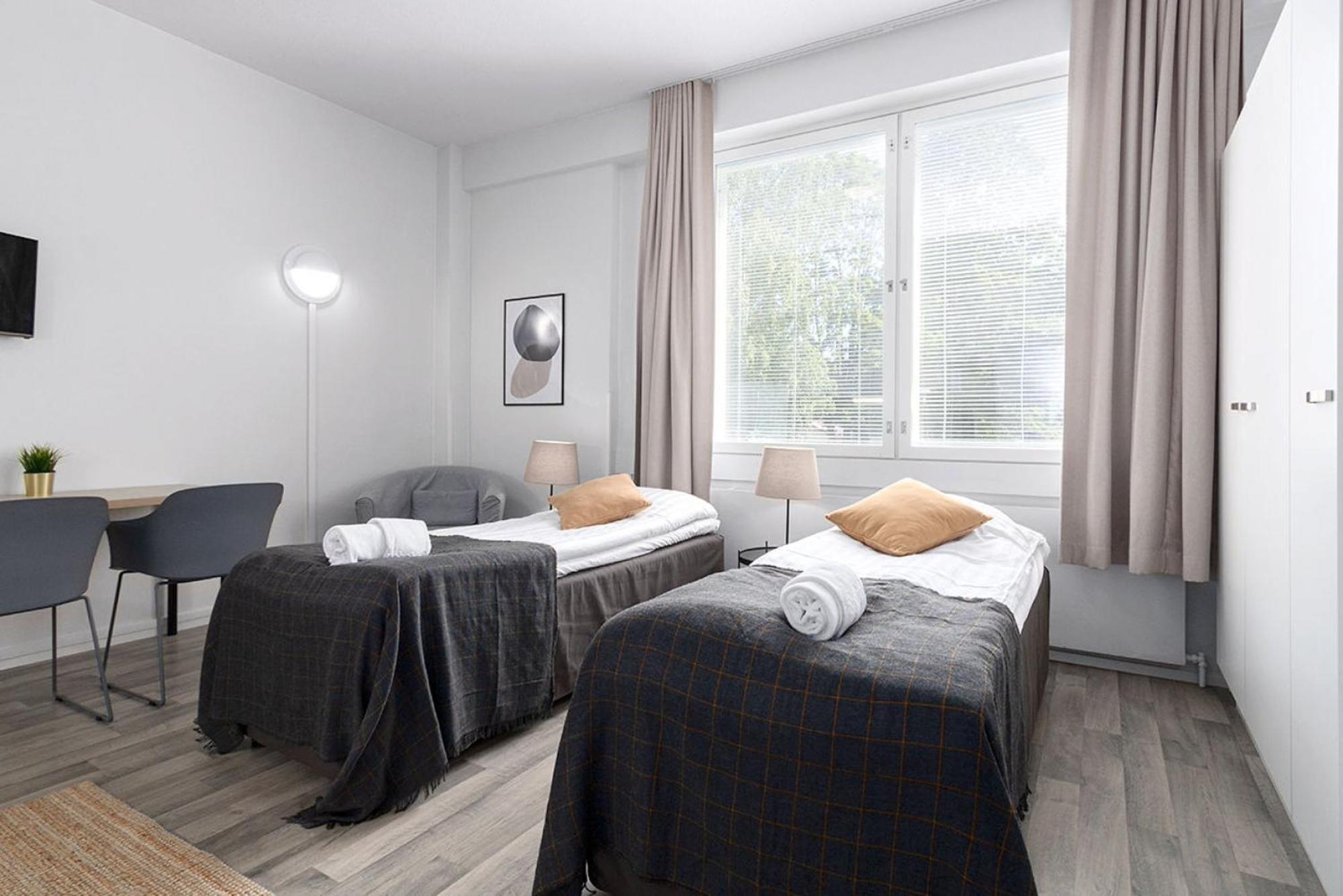Forenom Serviced Apartments Rauma Kaivopuisto Ngoại thất bức ảnh
