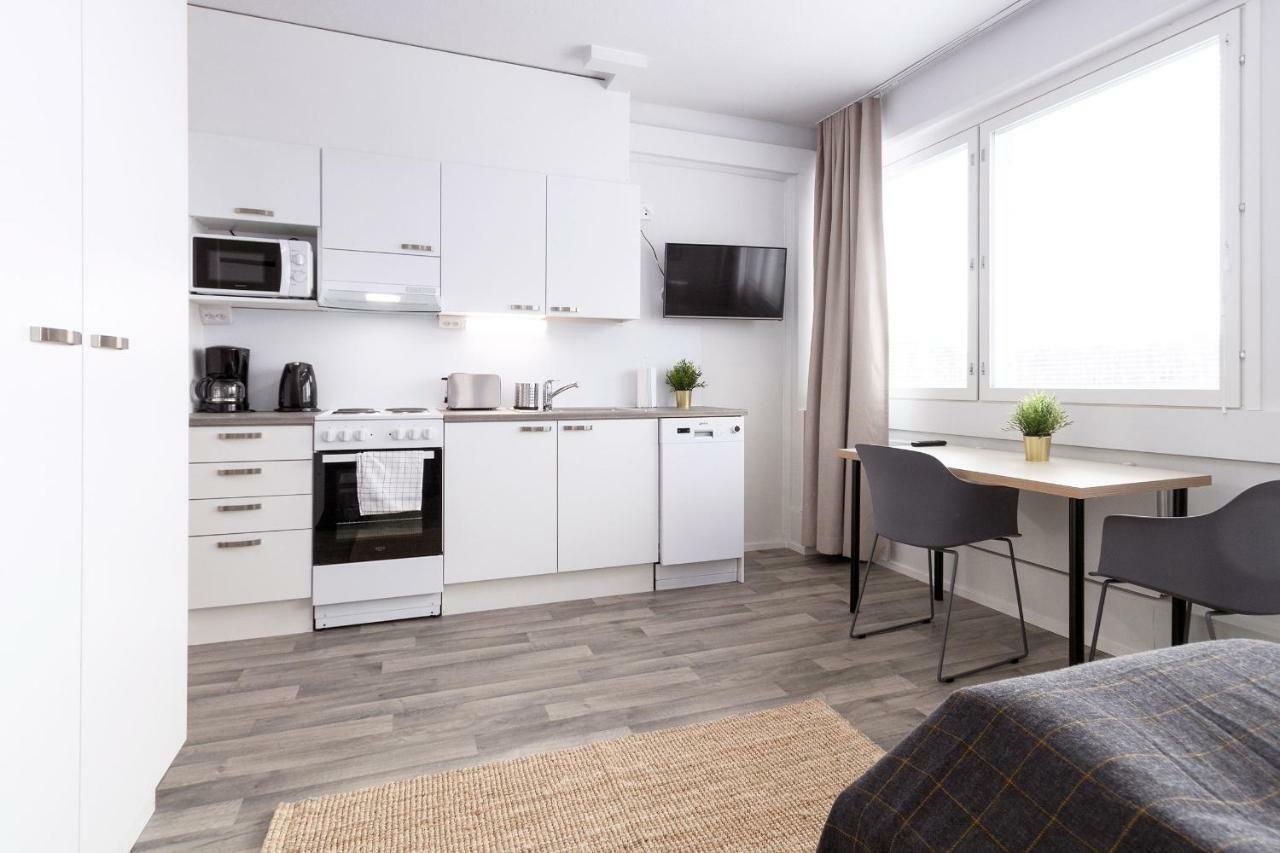 Forenom Serviced Apartments Rauma Kaivopuisto Ngoại thất bức ảnh
