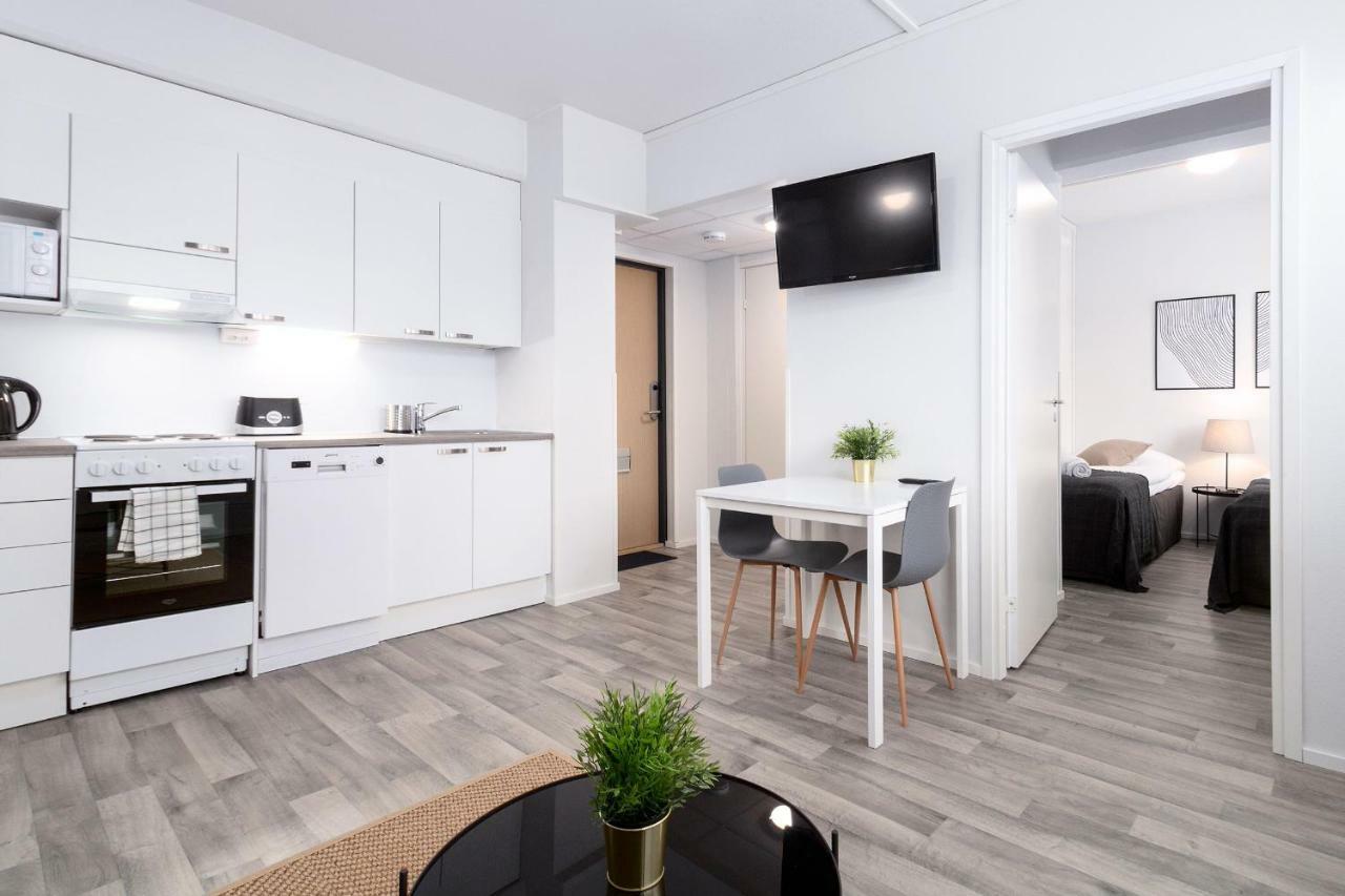 Forenom Serviced Apartments Rauma Kaivopuisto Ngoại thất bức ảnh